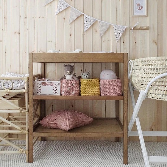 Classic shelf changing table, vintage 