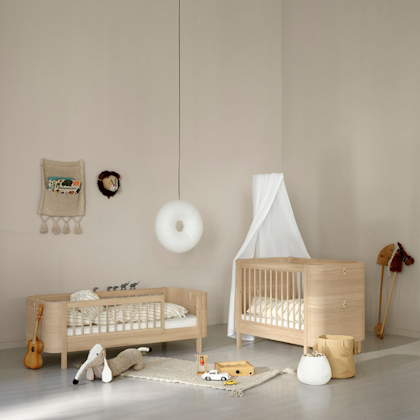 Oliver Furniture, crib/infant bed Mini+, oak