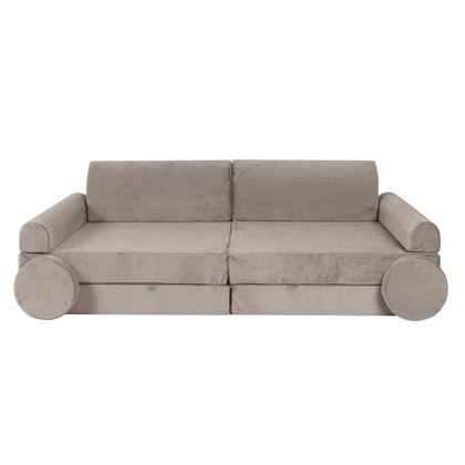 Meow, Buildable children's sofa armchair mattress, grey