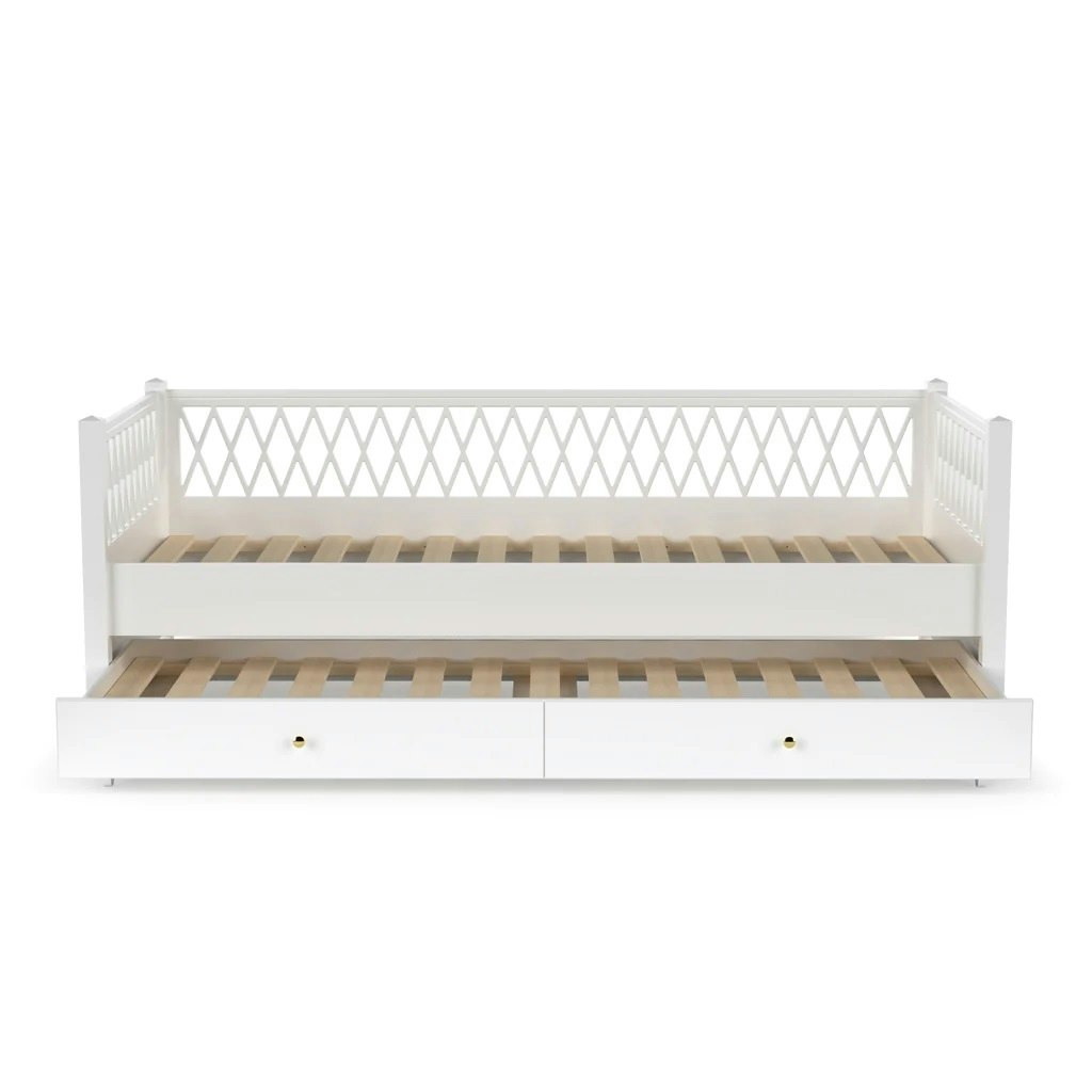 Cam Cam, Harlequin daybed, white 