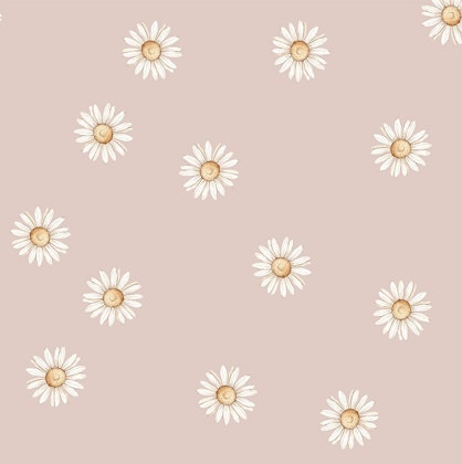 Dekorillo, wallpaper Little Daisy Pink