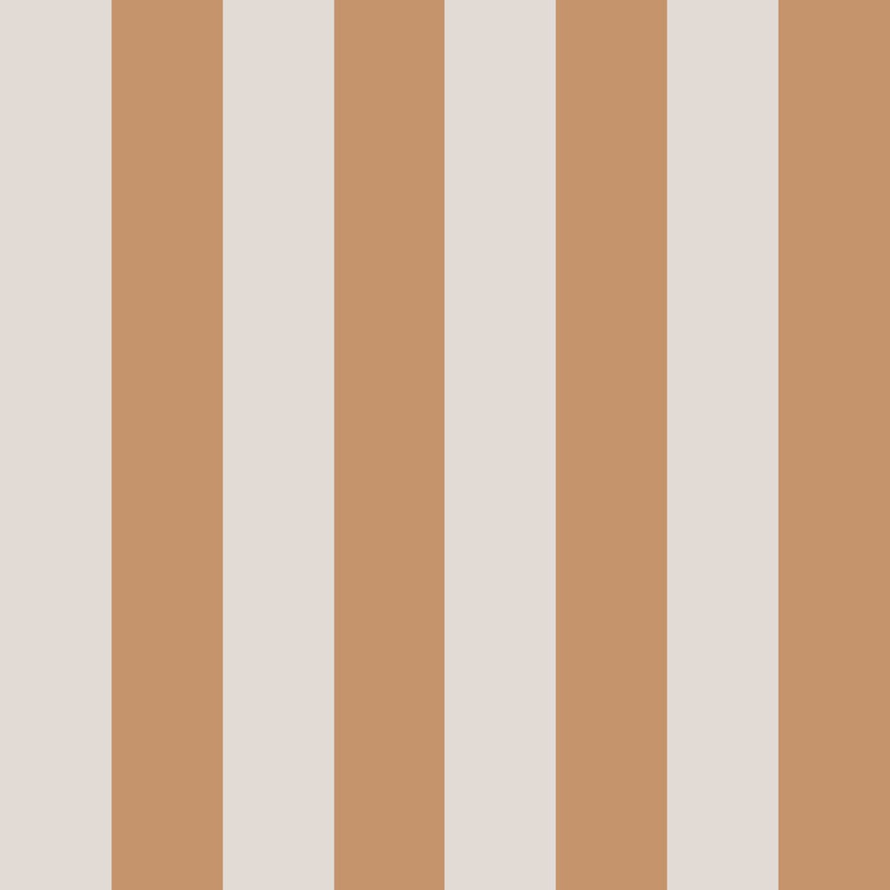 Dekornik, wallpaper Retro Stripes Caramel 