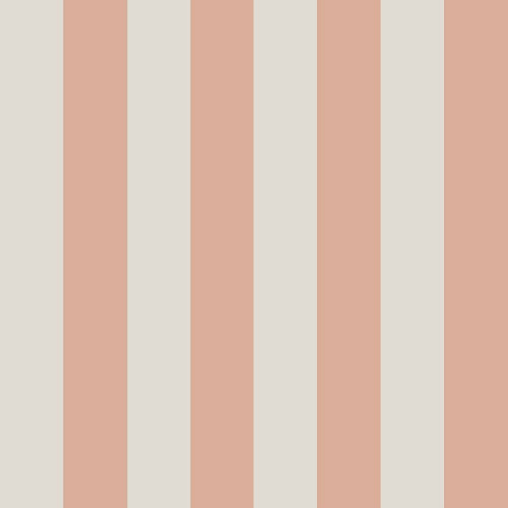 Dekornik, wallpaper Retro Stripes Pink 