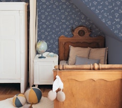 Dekornik, wallpaper Nights in Livorno Blue