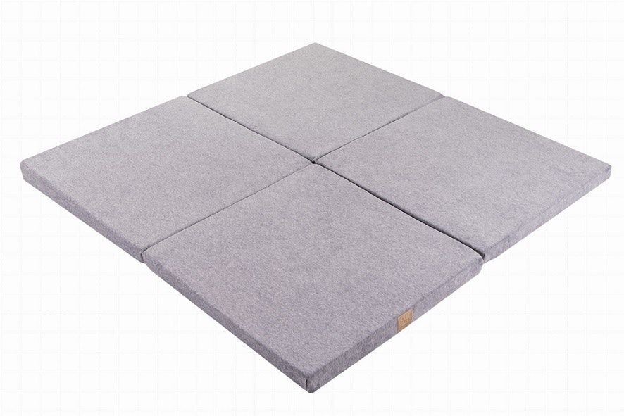Meow, flexible play mat Square, light grey 