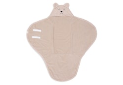 Jollein, baby wrap blanket Bear boucle, wild rose