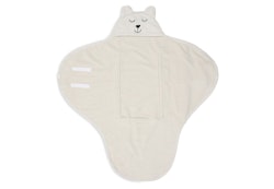 Jollein, baby wrap blanket Bear boucle, oatmeal