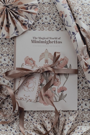 Mrs Mighetto, coloring book The magical world of Minimighettos 