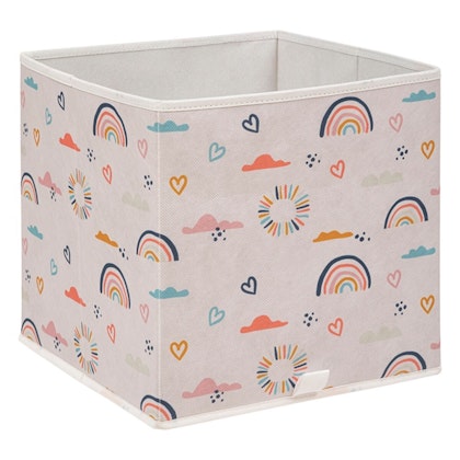 Storage basket rainbow