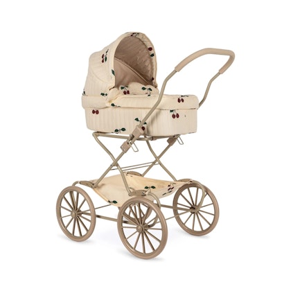 Konges Sløjd, doll pram, Ma grande cerise glitter