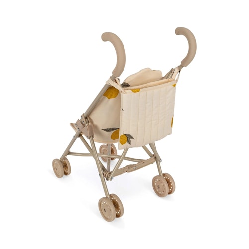 Konges Sløjd, dockvagn stroller, Mon grand citron glitter