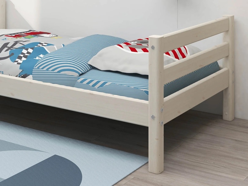 Flexa, children's bed 90x200 cm Classic, white 