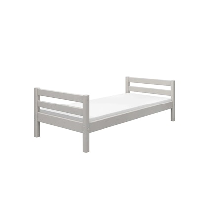 Flexa, children's bed 90x200 cm Classic, grey