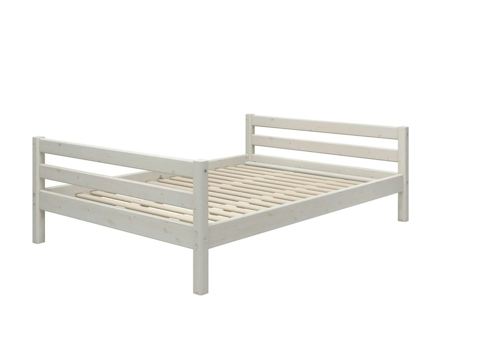 Flexa, children's bed 140x200 cm Classic, white 