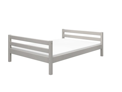 Flexa, children's bed 140x200 cm Classic, grey