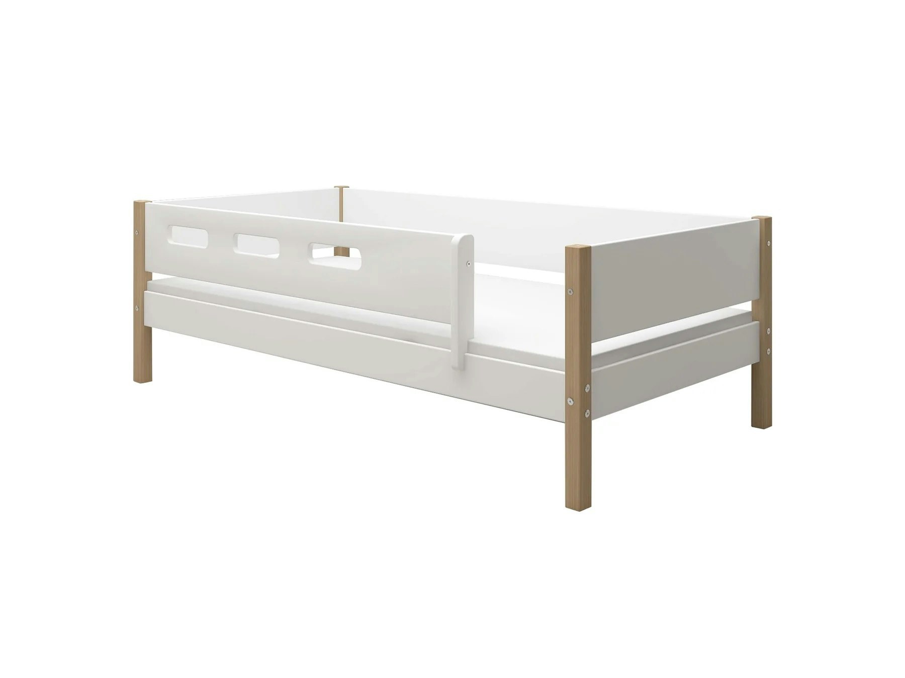 Flexa, children's bed daybed 90x200 cm Nor, white/oak 