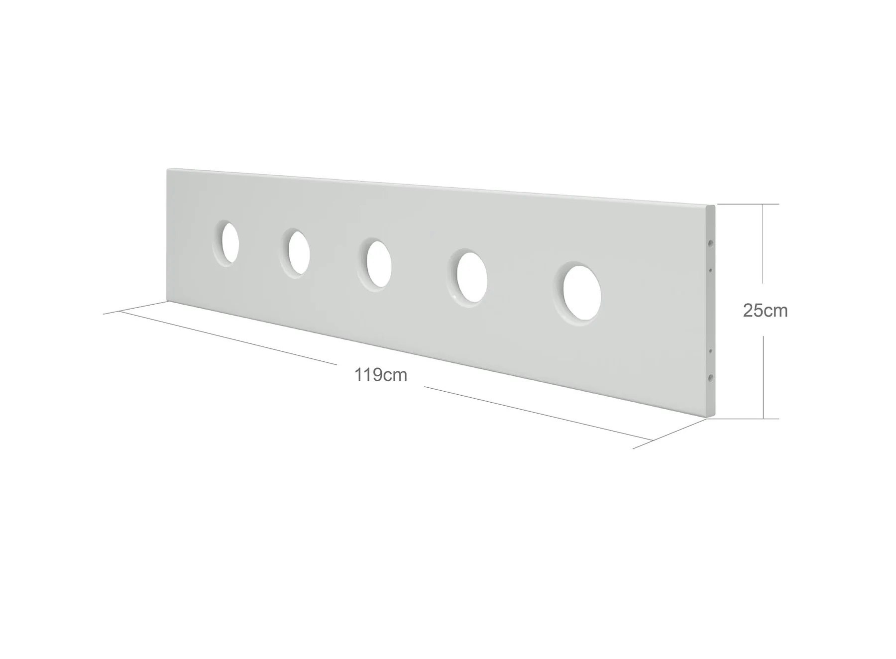 Flexa, children's bed single bed 90x200 cm White 