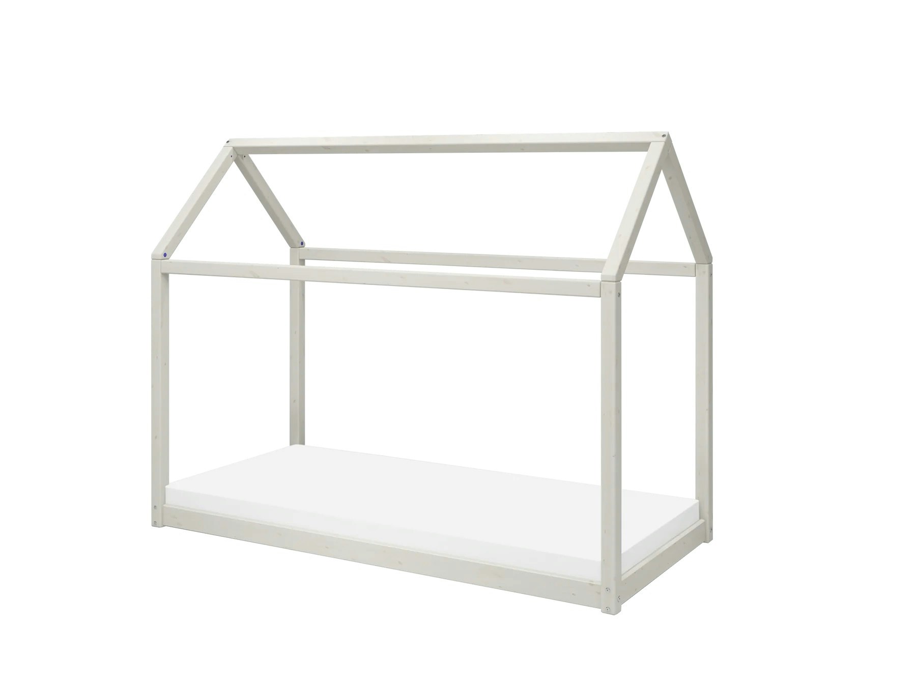 Flexa, house bed 90x200 cm Cottage, white 