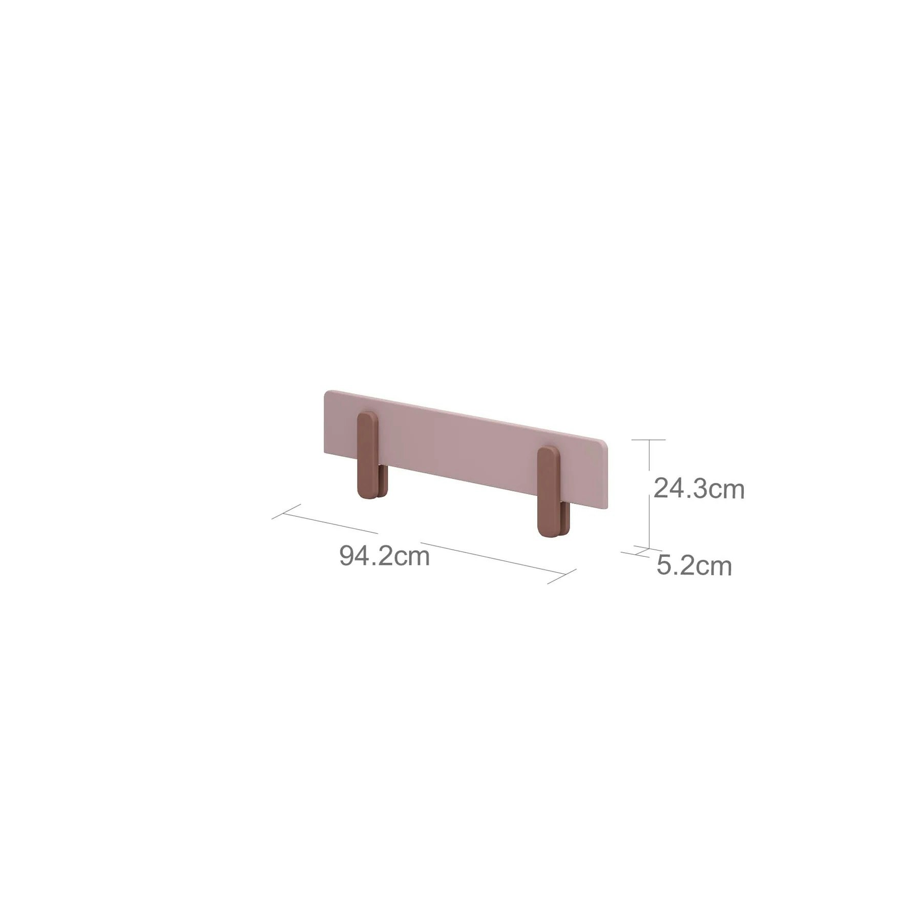 Flexa, children's bed single bed 90x200 cm Popsicle, cherry oak 