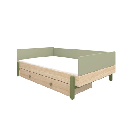 Flexa, junior bed daybed 120x200 cm Popsicle, kiwi oak