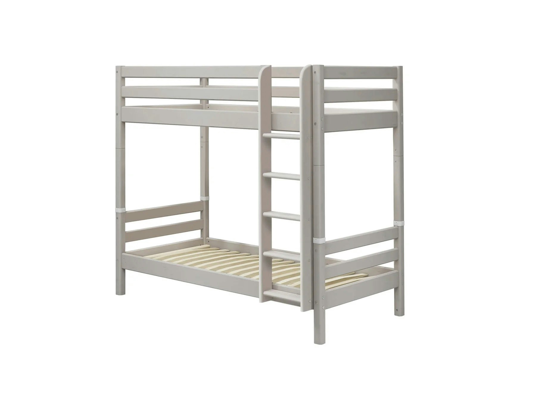 Flexa, high bunk bed Classic 90x200 cm, grey 