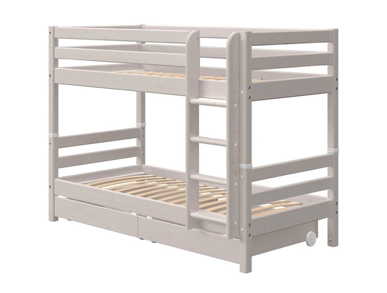 Flexa, bunk bed Classic 90x200 cm, grey 