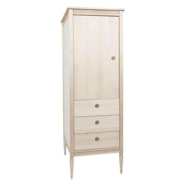 Antique wardrobe for the children's room, natural 