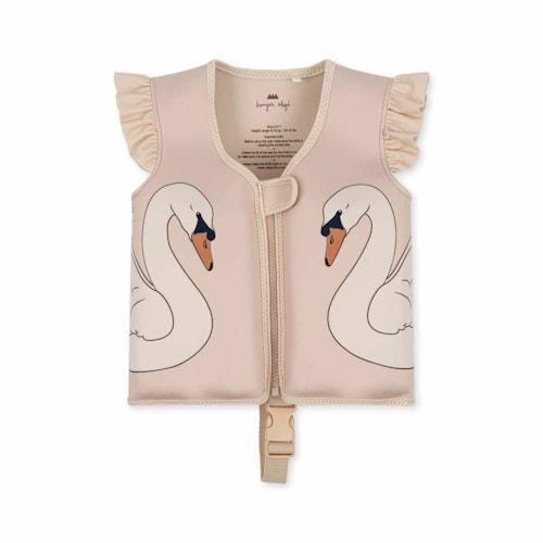 Konges Sløjd, simväst med volanger, Swan