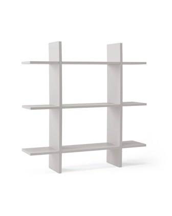 Kid's Concept, wall shelf 3-level Star, grey