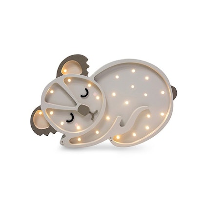 Little Lights, Night lamp for the children's room, Koala grey-brown