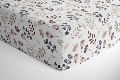 Fitted sheet for junior bed, Flower Meadow