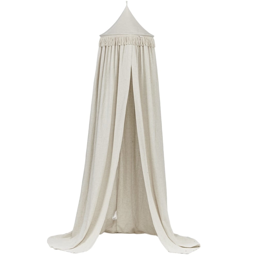 Boho twist natural bed canopy, Cotton & Sweets 