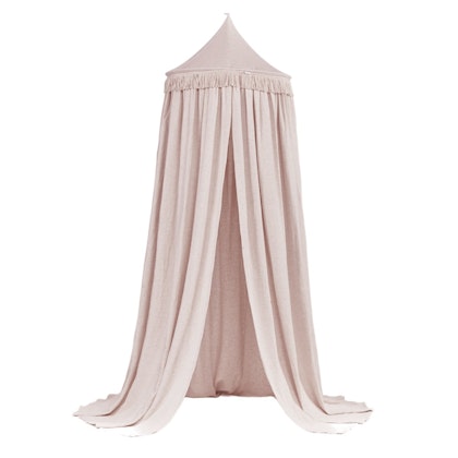 Boho twist powder pink bed canopy maxi, Cotton & Sweets