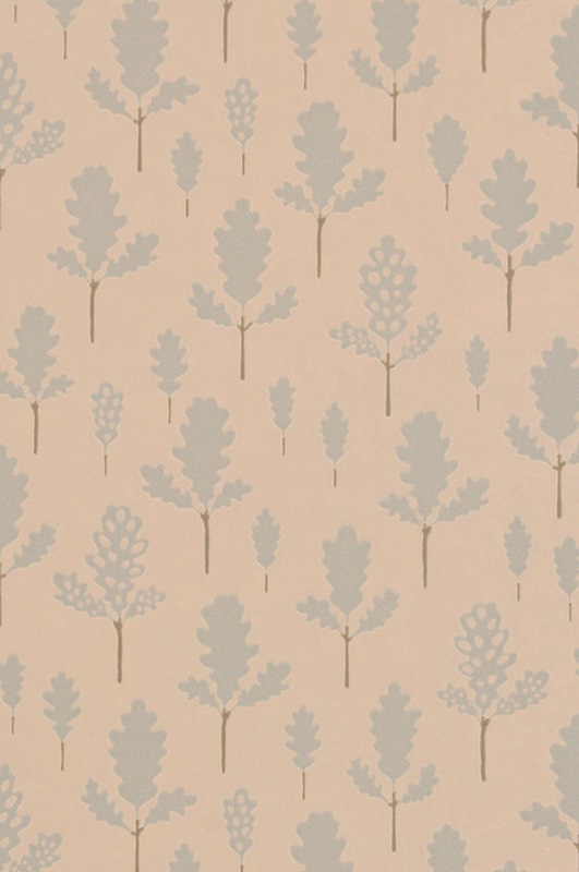 Majvillan, wallpaper for the children's room Oak, nature beige 