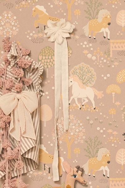 Majvillan, wallpaper for the children's room My sweet pony, old lilac 