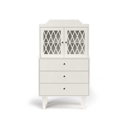 Cam Cam, vitrinskåp French Cabinet Harlequin, Light Sand