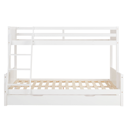 White bunk bed family bed 140x200 / 90x200