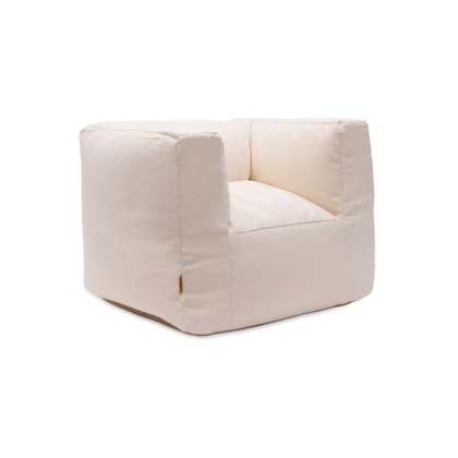 Jollein, Sofa Beanbag armchair, natural twill