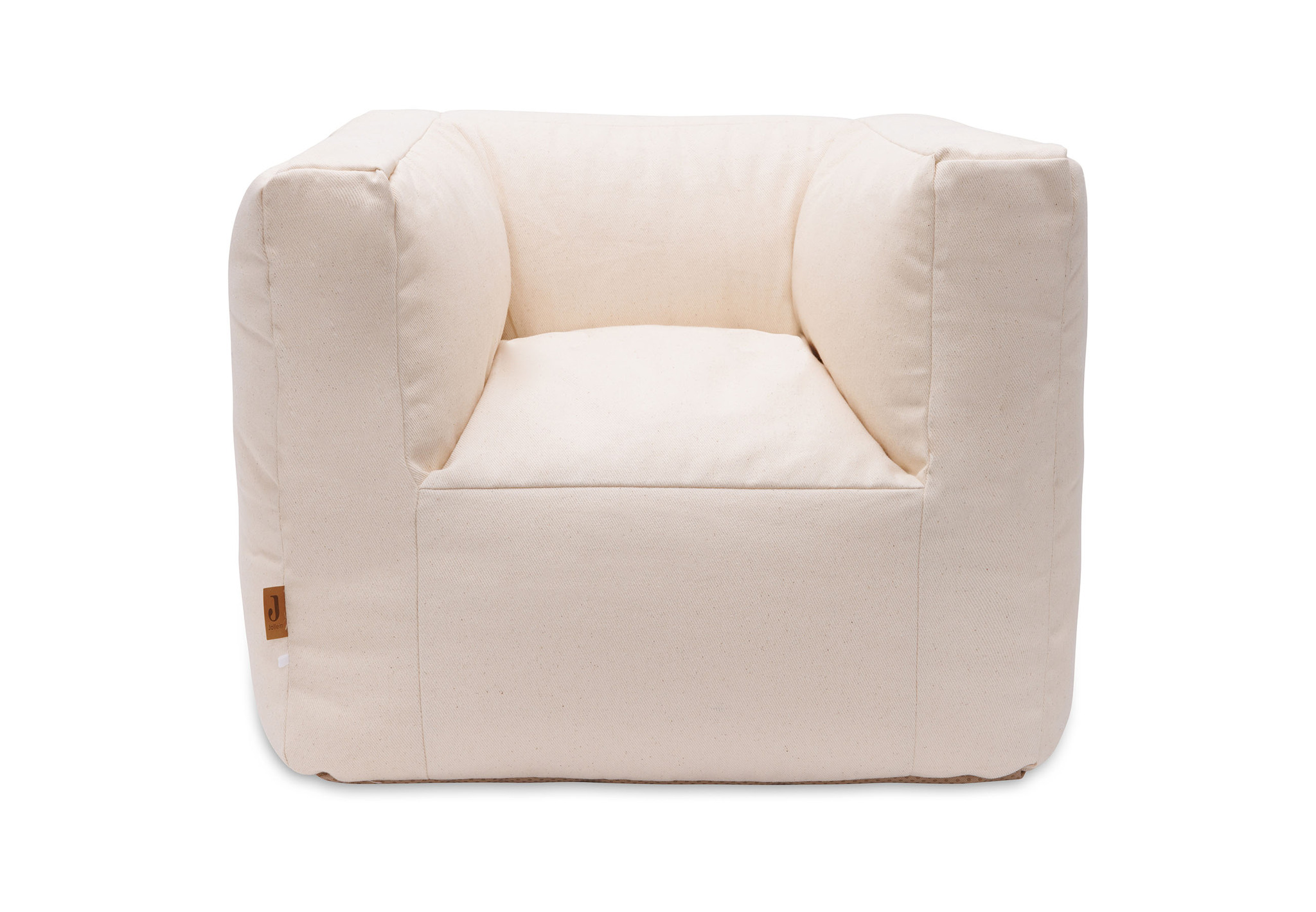 Jollein, Sofa Beanbag armchair, natural twill 
