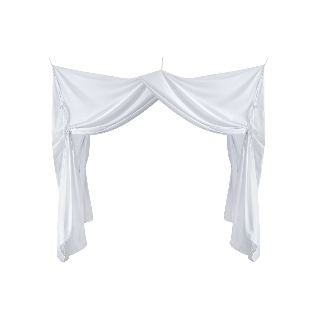 Babylove, Bed drape bed canopy, white 