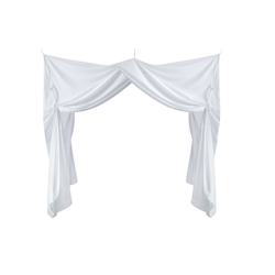 Babylove, Bed drape sänghimmel, vit