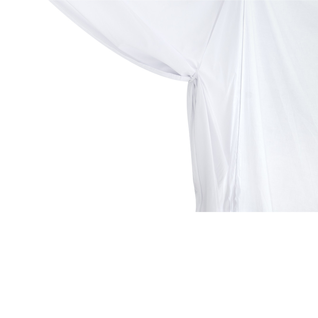 Babylove, Bed drape bed canopy, white 