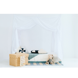 Babylove, Bed drape sänghimmel, vit