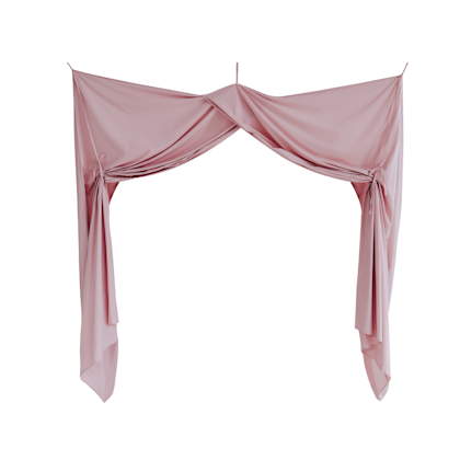 Babylove, Bed drape bed canopy, powder pink