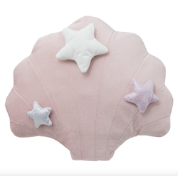 Kudde till barnrummet, mermaid shell