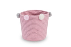Babylove förvaringskorg till barnrummet (rosa)