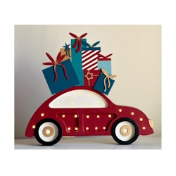 Little Lights, Nattlampa till barnrummet, Beetle mini red christmas