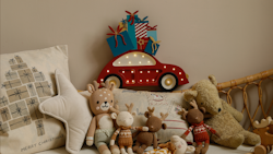 Little Lights, Nattlampa till barnrummet, Beetle mini red christmas