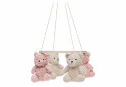 Jollein, sängmobil Teddy Bear Wild Rose/Naturel