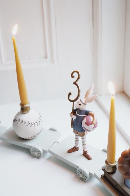 Konges Sløjd, 20-pack Birthday Train Candles